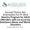 Image for: 2015 Second Chance Act Orientation for Adult Co-Occurring Grantees