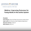 Image for: Improving Outcomes for Young Adults in the Justice System
