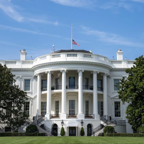 Image of the south side of the White House