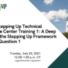 Image for: Kansas Stepping Up Technical Assistance Center Training 1: A Deep Dive into the Stepping Up Framework and Key Question 1