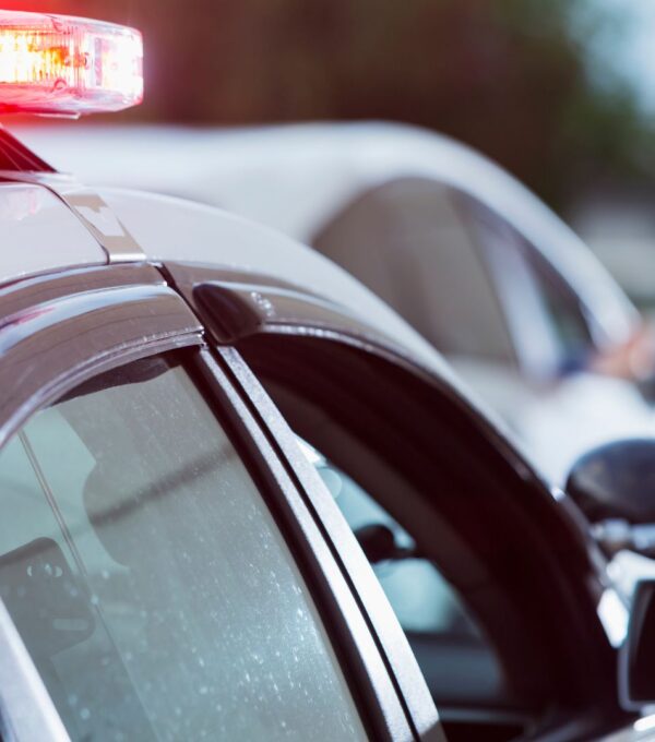 traffic stop by police officer