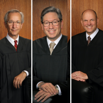 three judges from supreme court