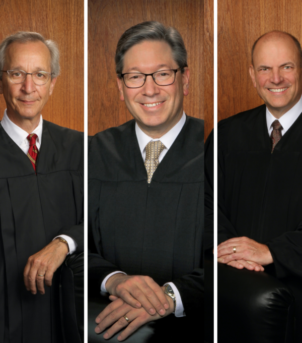 three judges from supreme court