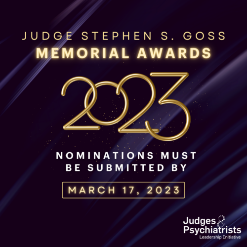 Judge Goss award
