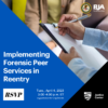 Image for: Implementing Forensic Peer Services in Reentry