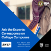 Image for: Ask the Expert: Co-response on College Campuses