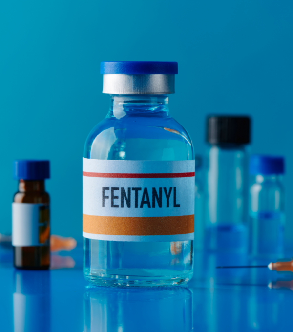 Bottle of fentanyl