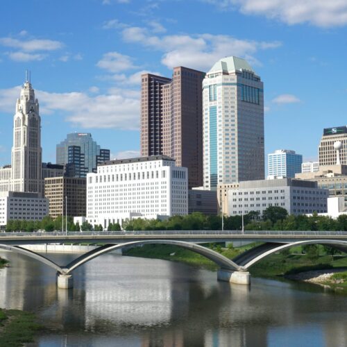 Main Street Bridge in Columbus, OH