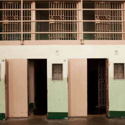 Solitary confinement cells at Alcatraz