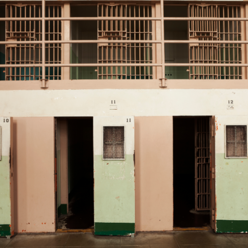 Solitary confinement cells at Alcatraz