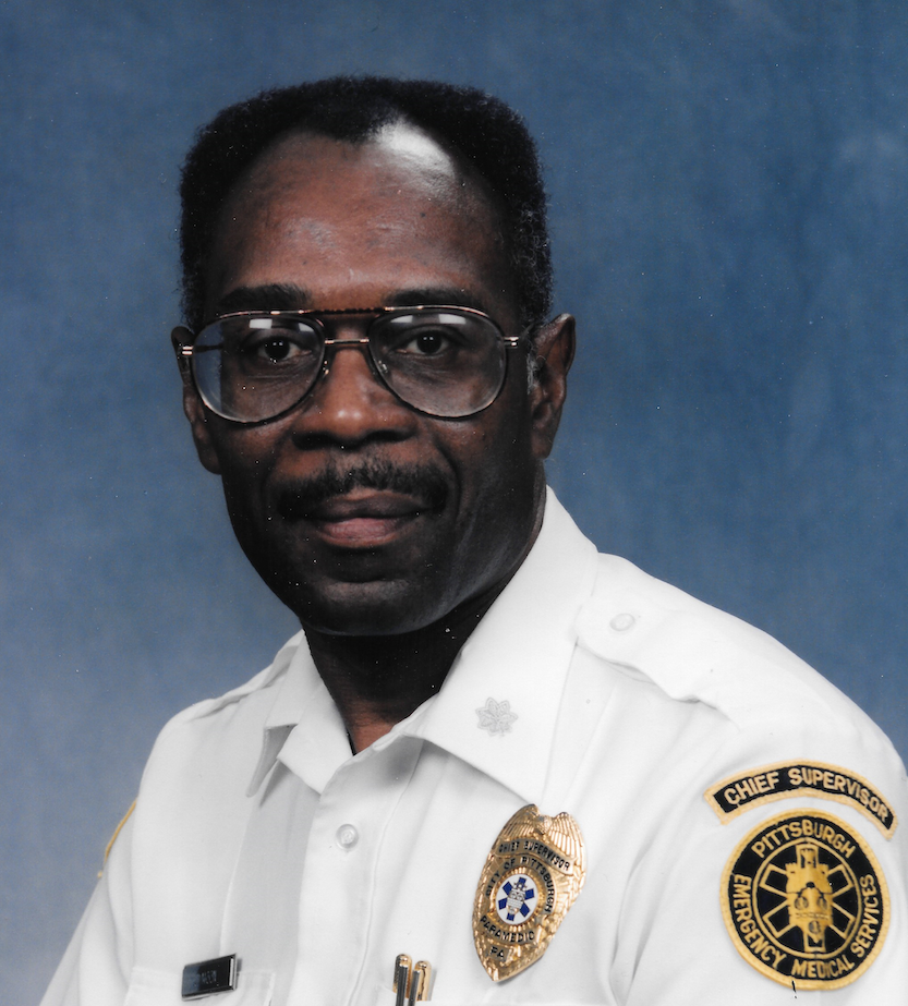 headshot of John Moon, former Freedom House emergency medical technician and retired Assistant Chief of Pittsburgh (PA) Emergency Medical Service