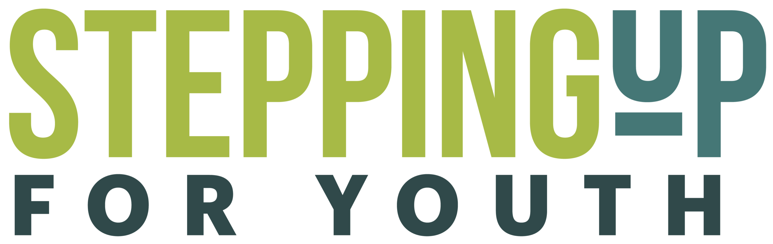 Stepping Up for Youth logo